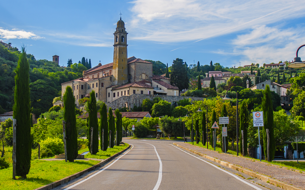 Arquà Petrarca in Venetien
