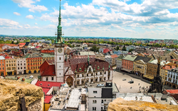 Olmütz in der östlichen Provinz Mähren in der Tschechischen Republik
