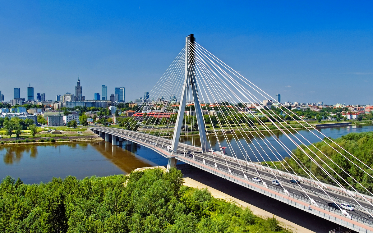 Świętokrzyski-Brücke in Warschau