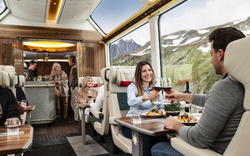 Panoramawagen des Glacier Express