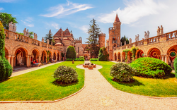 Bory Var,Schloss im Zentrum von Szekesfehervar,Ungarn,