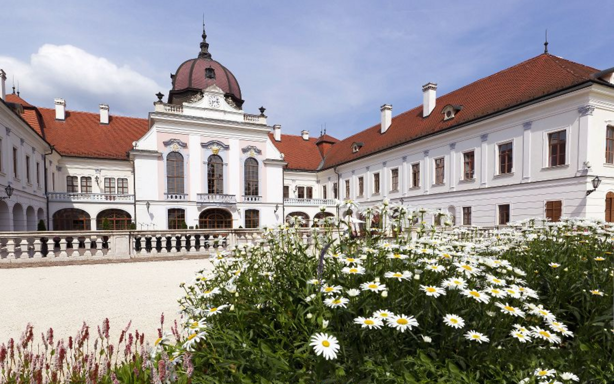 Königsschloss in Godollo nahe Budapest, Ungarn
