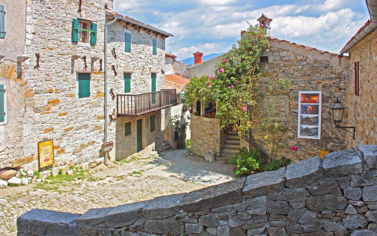 Dorf in Kroatien