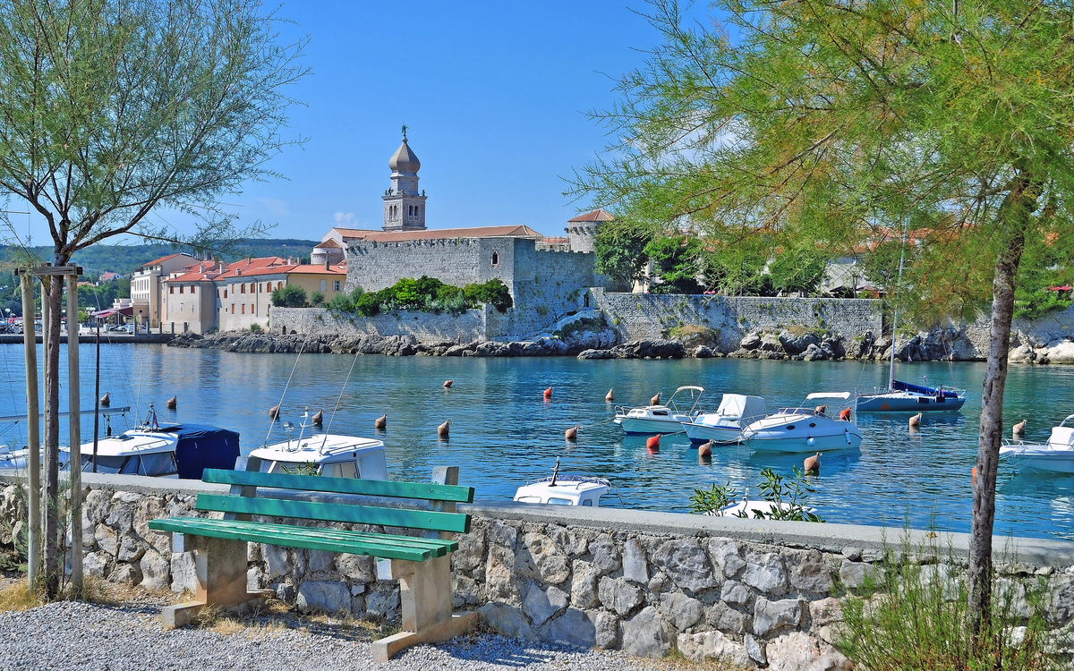 Krk auf der Insel Krk