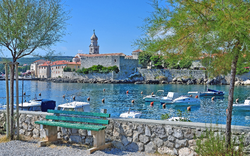 Krk auf der Insel Krk