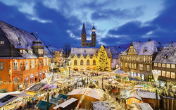 Weihnachtsmarkt in Goslar, Deutschland